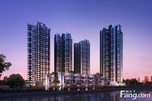 华盈爱琴湾效果图透视效果图