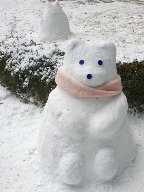 可爱雪人大赏##乐暖冬日计划