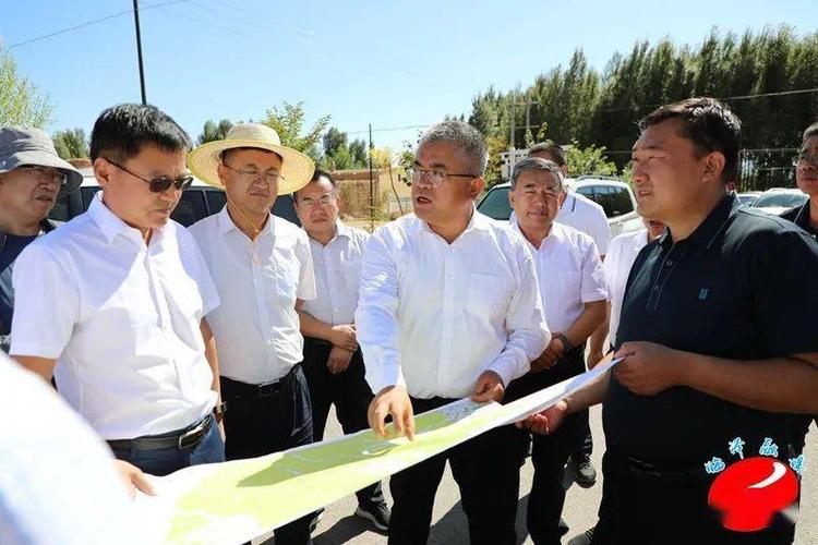 8月6日下午,县委副书记,县政府党组书记,代县长张鹏带领县政府办,发