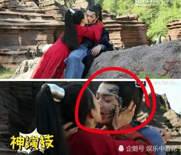 许凯和白鹿拍吻戏,有谁注意许凯的嘴角了,网友:给我原地结婚