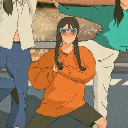 超沙雕的搞笑女生闺蜜头像