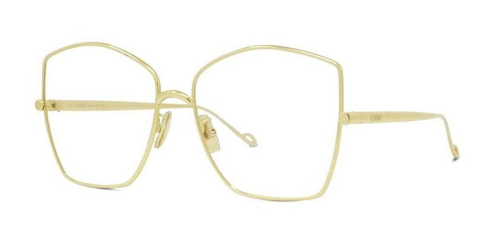 金属圆润方形镜框兼具柔美与时尚魅力.