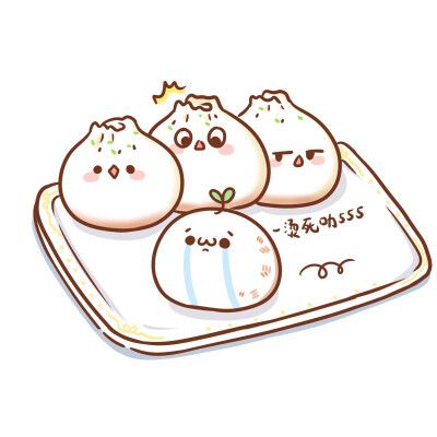头上长草颜团子