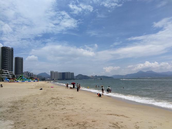 惠东县霞涌镇"华润小径湾" 海边度假胜地风光