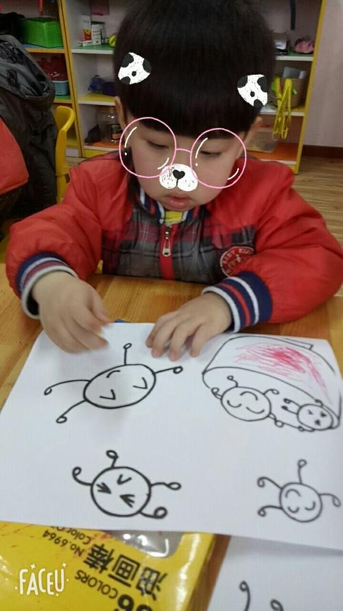 青苗幼儿园中一班庆祝元宵节之"绘画汤圆"