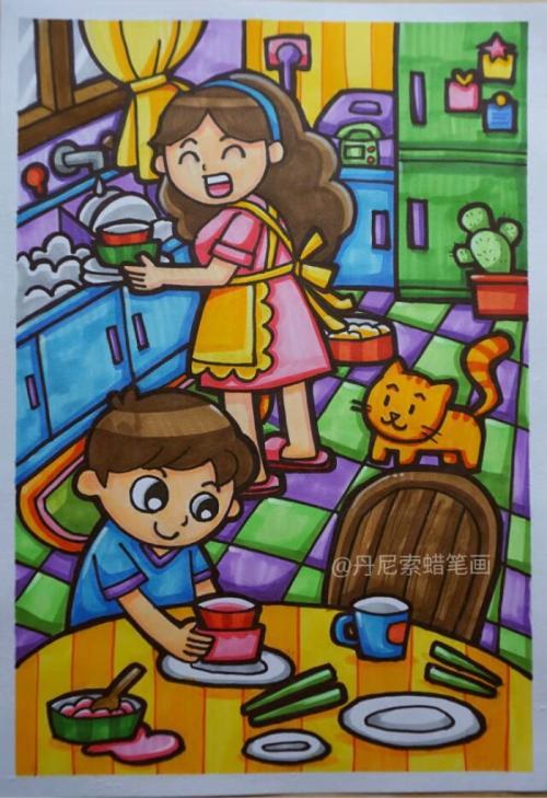 丹尼索主题简笔画人物 简笔画图片大全-蒲城教育文学网