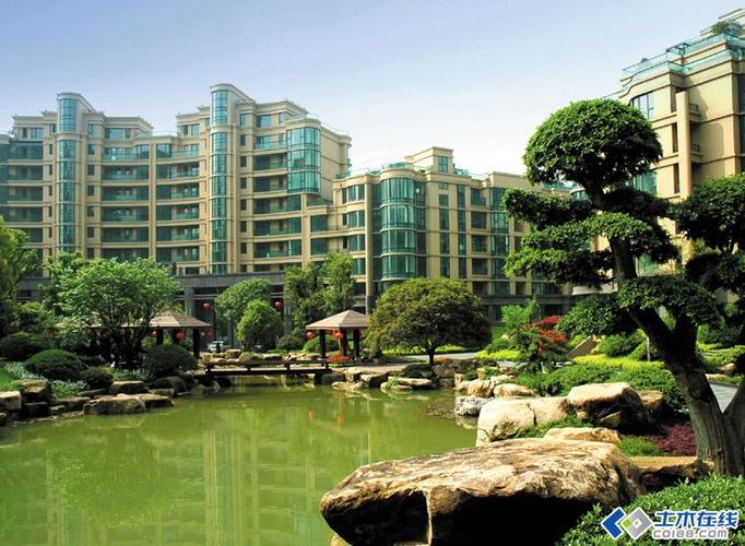 小区景观设计大图 区间入口 园林绿化工程单位:杭州市风景园林学有限