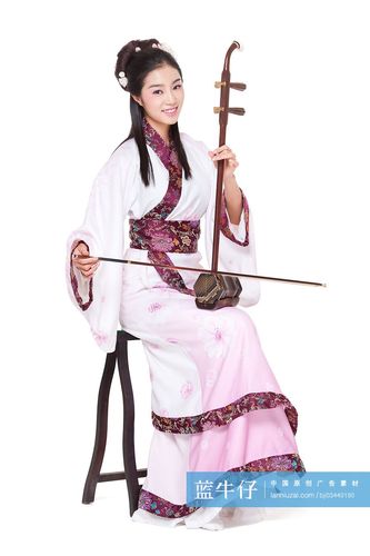古装美女拉二胡