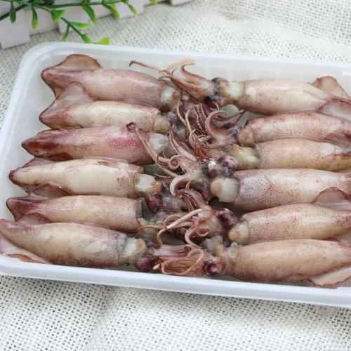 大连海鲜满籽籽乌笔管鱼熟制小海兔全籽鲜活墨鱼仔冷冻水产