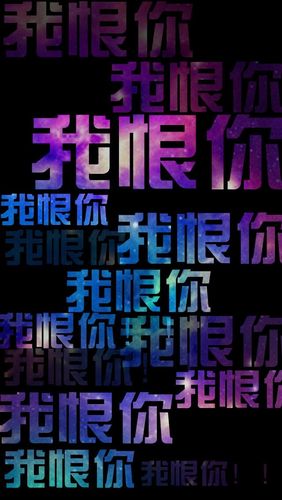 iphone壁纸iphone5壁纸文字壁纸我恨你