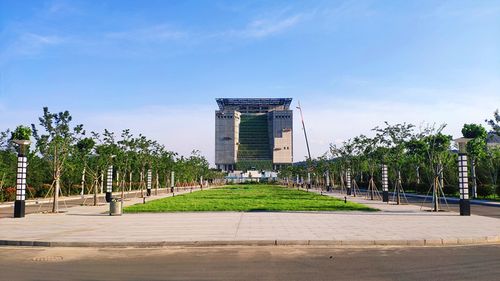 王邵军调度圣井主校区图书馆项目建设-山东财经大学
