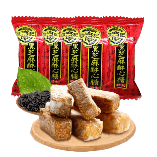 徐福记黑芝麻酥心糖 450克/盒