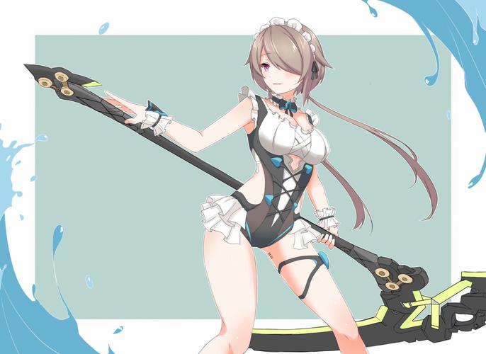 丽塔|崩坏3rd|莉塔|丽塔·洛丝薇瑟|rita|泳装 - 画师