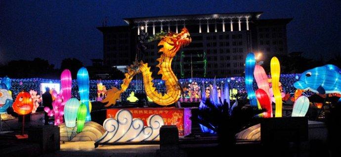 杭州运河广场元宵灯会