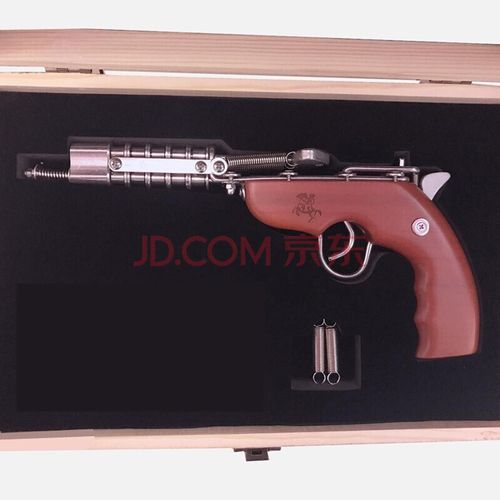 火柴洋火枪70后80后怀旧玩具手工爆响火材枪柴火抢可发射 榉木褐色