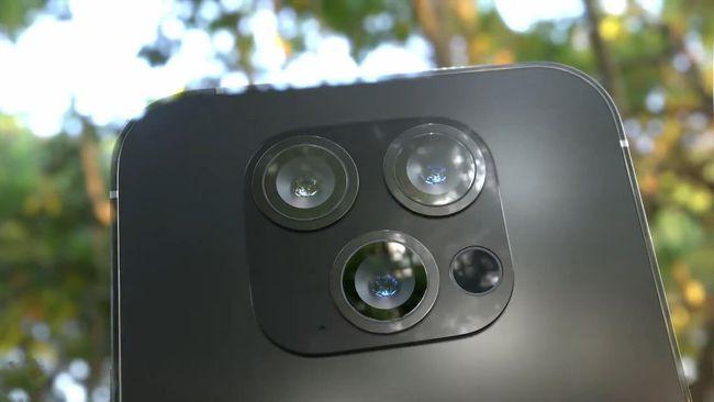 除了镜头模组的位置发生变化之外,iphone13pro的四颗摄像头的尺寸也