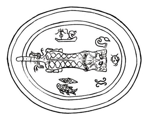 他山之石神秘的图符虎纹