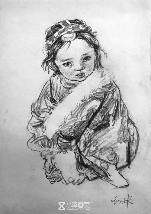 天道酬勤 | 小泽学子观于小冬素描 速写全国巡回展_北京小泽画室_零
