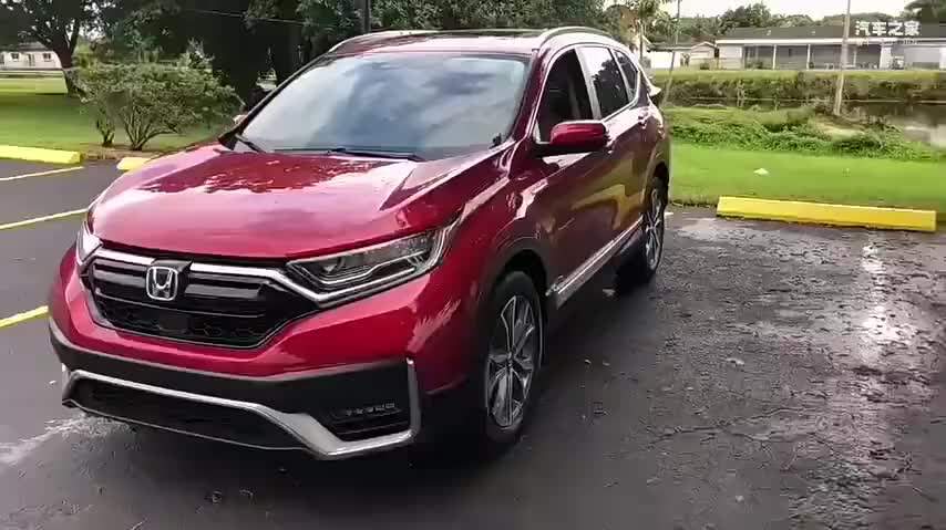 实拍2020款本田crv