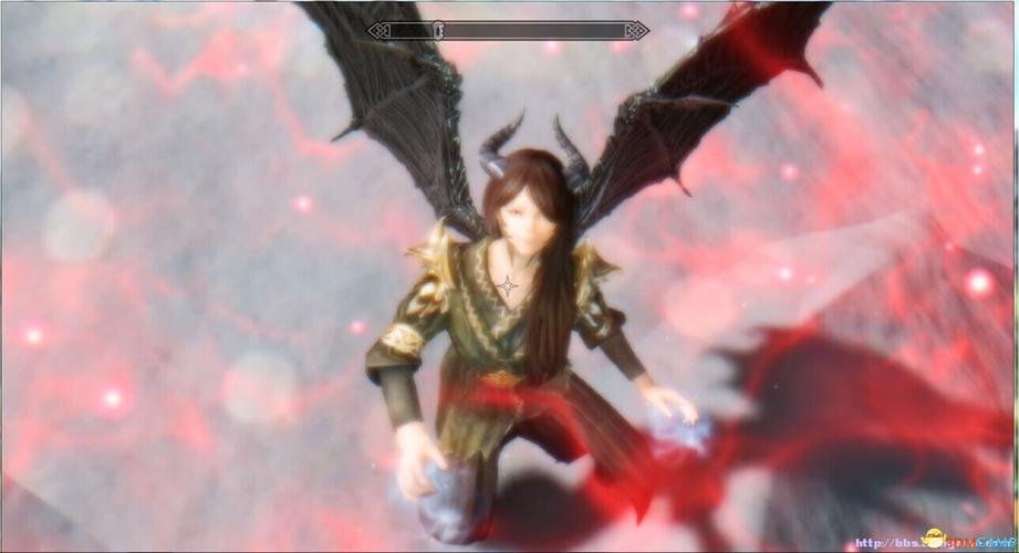 上古卷轴5 真正的龙裔 超漂亮半龙人美少女mod