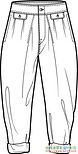咩少-coreldraw photoshop 手绘板绘制服装款式图 - 服装画/服装设计