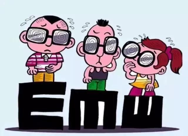 不做近视控制,孩子小学阶段一年平均可以涨150度,我的门诊当中还见过