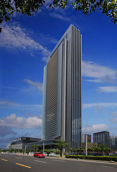  p>2009年9月28日上午,由宁波港集团投资的宁波最高的标志性建筑——