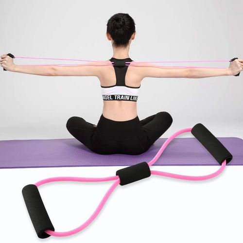 拉伸带开背阻力绳肩颈练背橡皮筋器械锻炼肩背背部女弹力带腿部