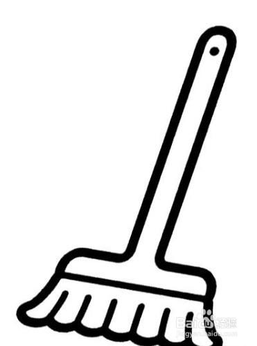 qq红包扫把怎么画