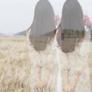 头像女生唯美小清新双影