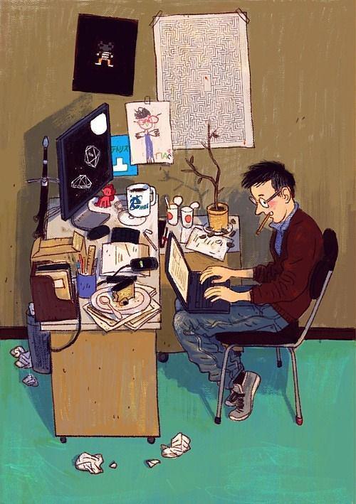 然后我发现身边几乎所有的人都感觉自己每天在忙 忙着吃饭,睡觉都抱