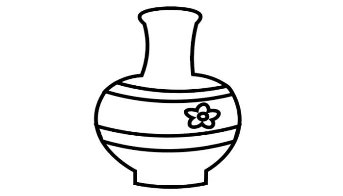 青花瓷简笔画青花瓷简笔画怎么画