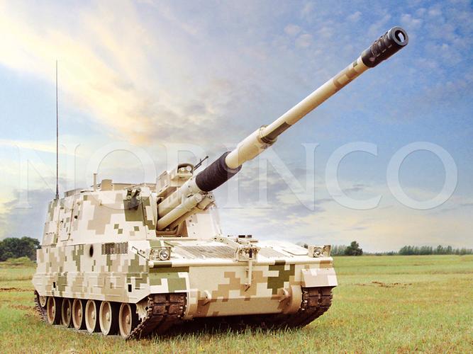 plz52型155毫米履带式自行加榴炮