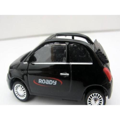 外贸1/64合金车模fi at 500c roady 菲亚特500 仿真