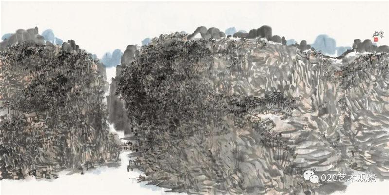 江西新闻 艺术   有人将张修竹这样的山水画作品称为观念山水,以区别