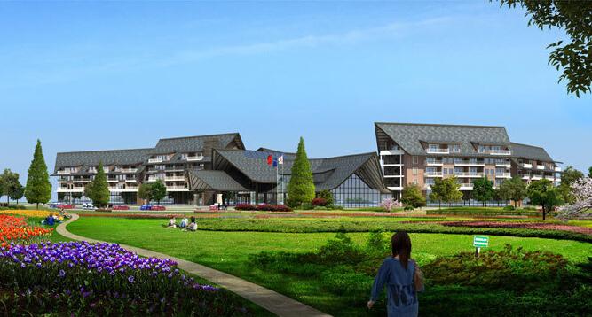 中国养生硒谷温泉度假小镇项目位于江西省丰城市隍城镇仙姑岭风景区