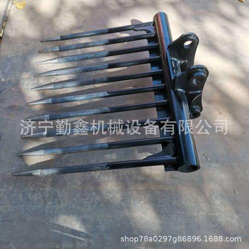 挖机挖山药耙子勾机叉子挖铁棍山药挖麻山药厂家松土器除草厂家