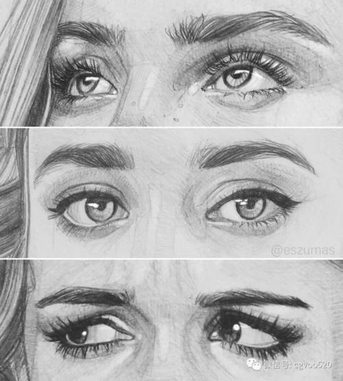 素描 眼睛