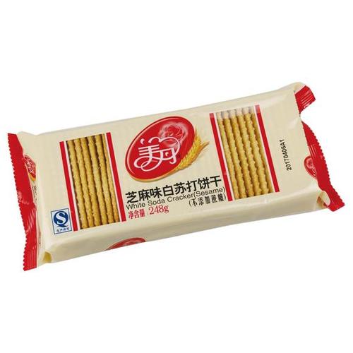 美丹248g三味白苏打饼干