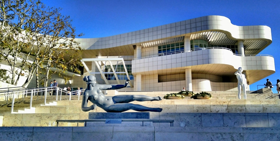 盖蒂中心(the getty center)的建筑美