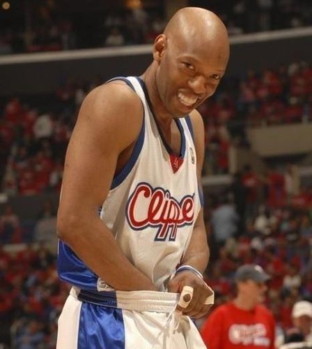 nba球星搞笑照片 邓肯恶魔微笑大姚经典表情