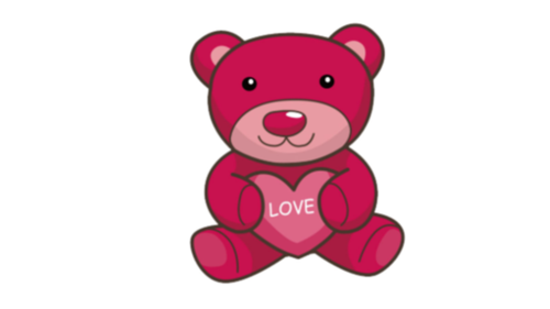 毛绒玩具怎么画