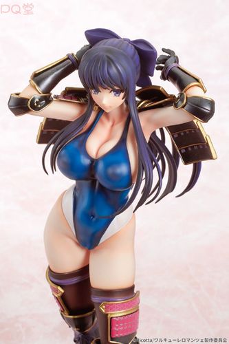 手办qsix少女骑士物语龙造寺深蓝泳装内衣日版手办