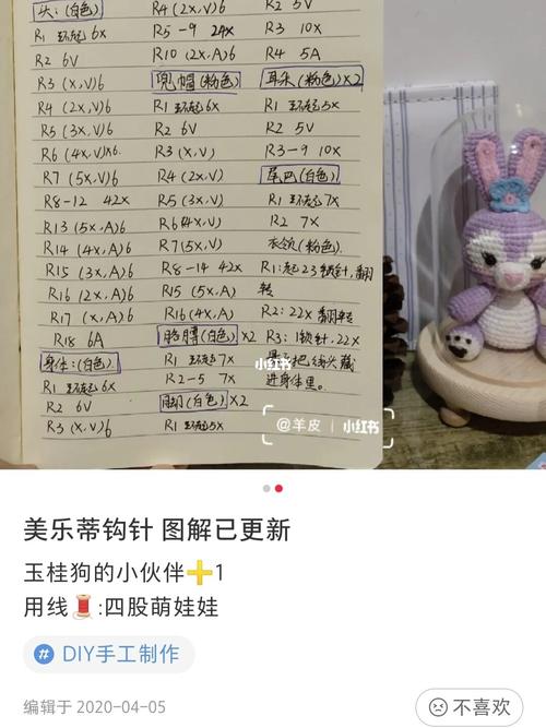 雪尼尔melody钩针图解_钩针_melody_钩针编织_兴趣爱好_手工