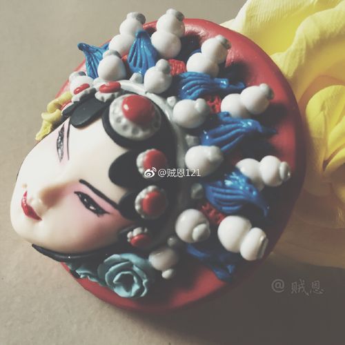 脸谱手工粘土