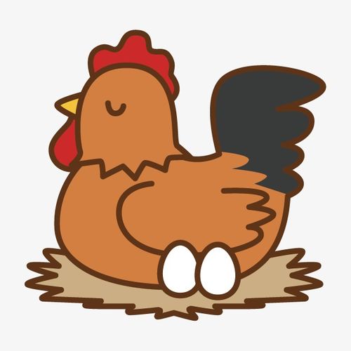 卡通母鸡