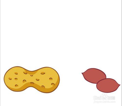 花生简笔画设计