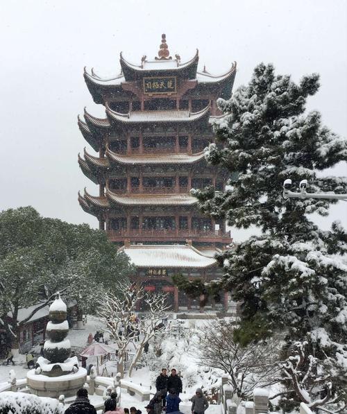 其它 大美武汉(三)江城雪景掠影 写美篇 黄鹤楼,享有"天下绝景"之美誉