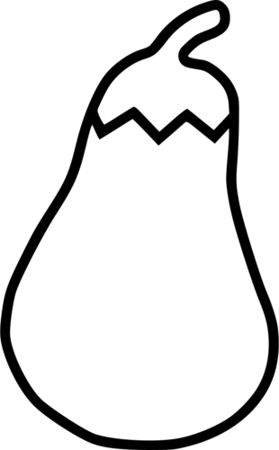 eggplant brinjal healthy vegetable free icon