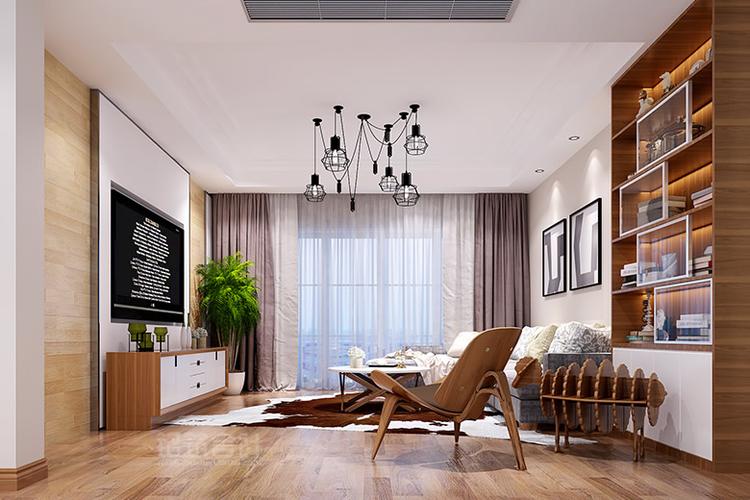 【铭筑舍计】时尚简居现代简约风格家装修设计效果图